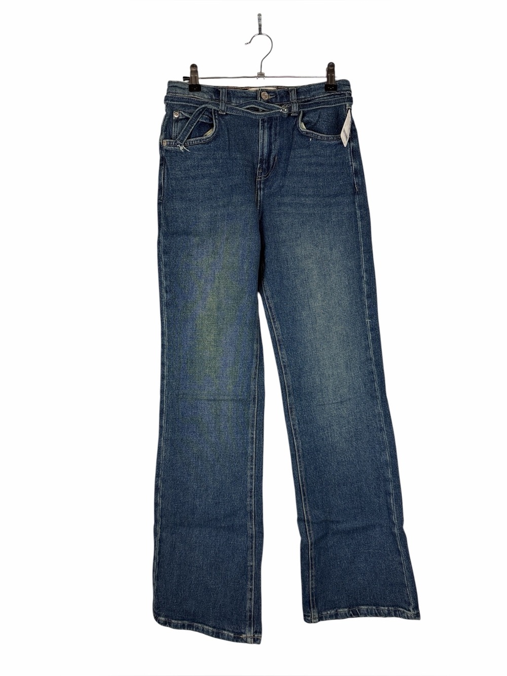 Free People Dark Blue Flare Jeans